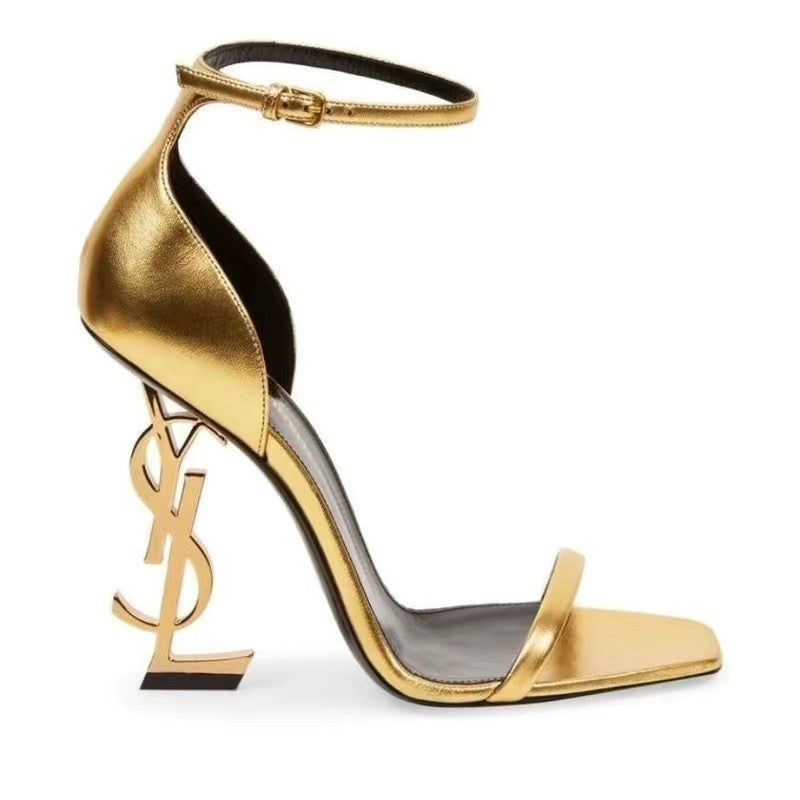 YS*   sexy monogrammed heels