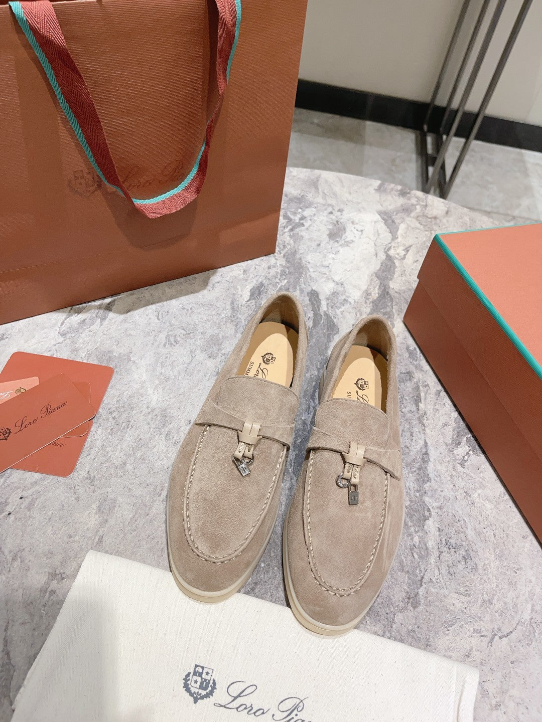 Loro Pian* Classic British Tassel Flat Loafers