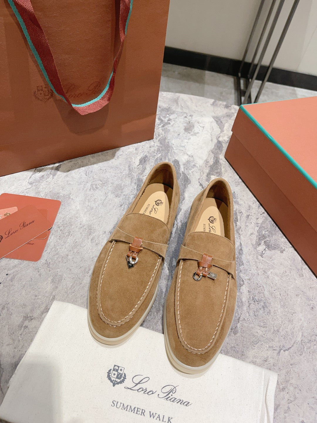 Loro Pian* Classic British Tassel Flat Loafers