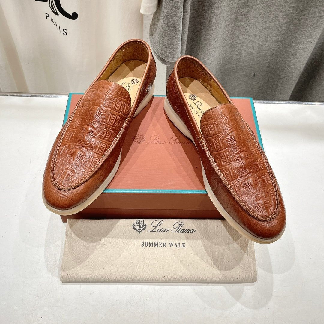 Loro Piana* *Top Quality New Slip-On Couples Driving Shoes VIP1:1