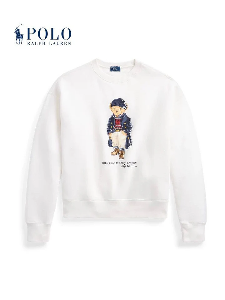 RL Bear Crewneck Sweatshirt (Velvet)
