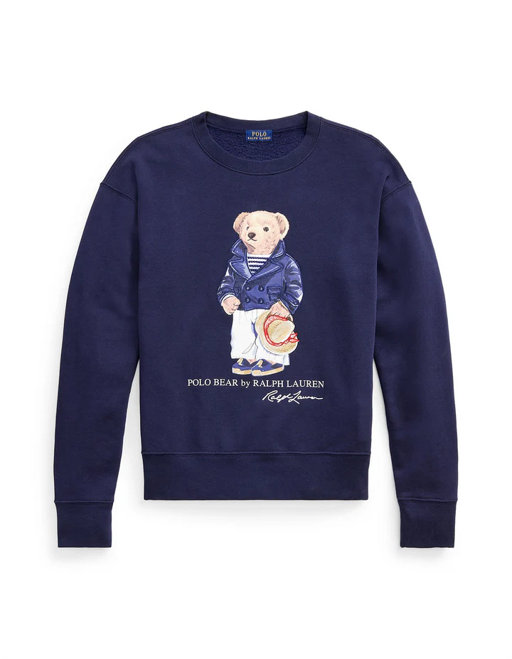 RL Bear Crewneck Sweatshirt (Velvet)