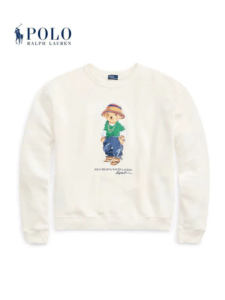 RL Bear Crewneck Sweatshirt (Velvet)