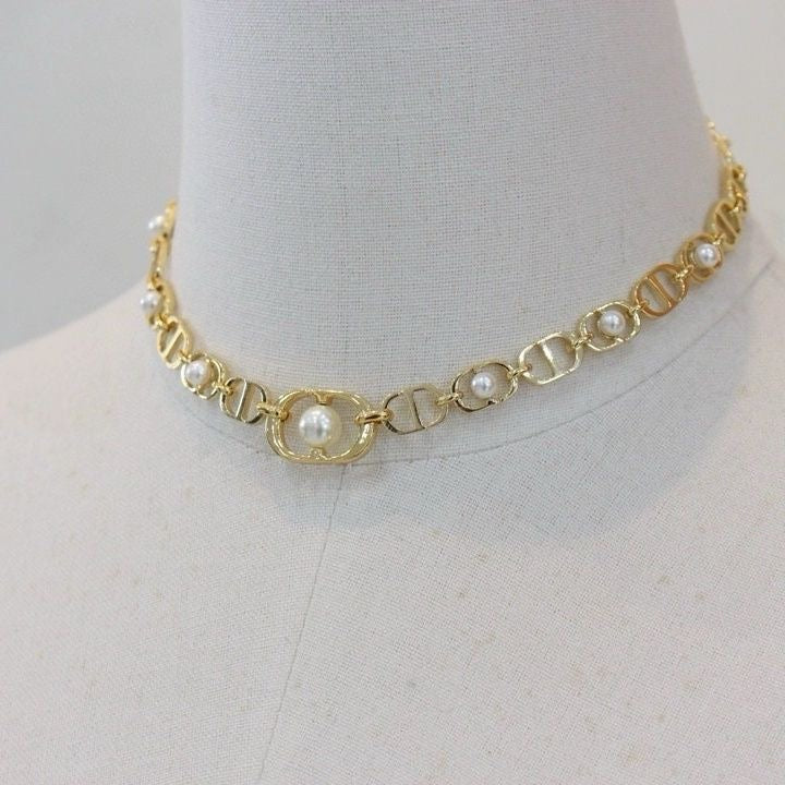 DIA* 24 New CD Pearl Necklace / Bracelet