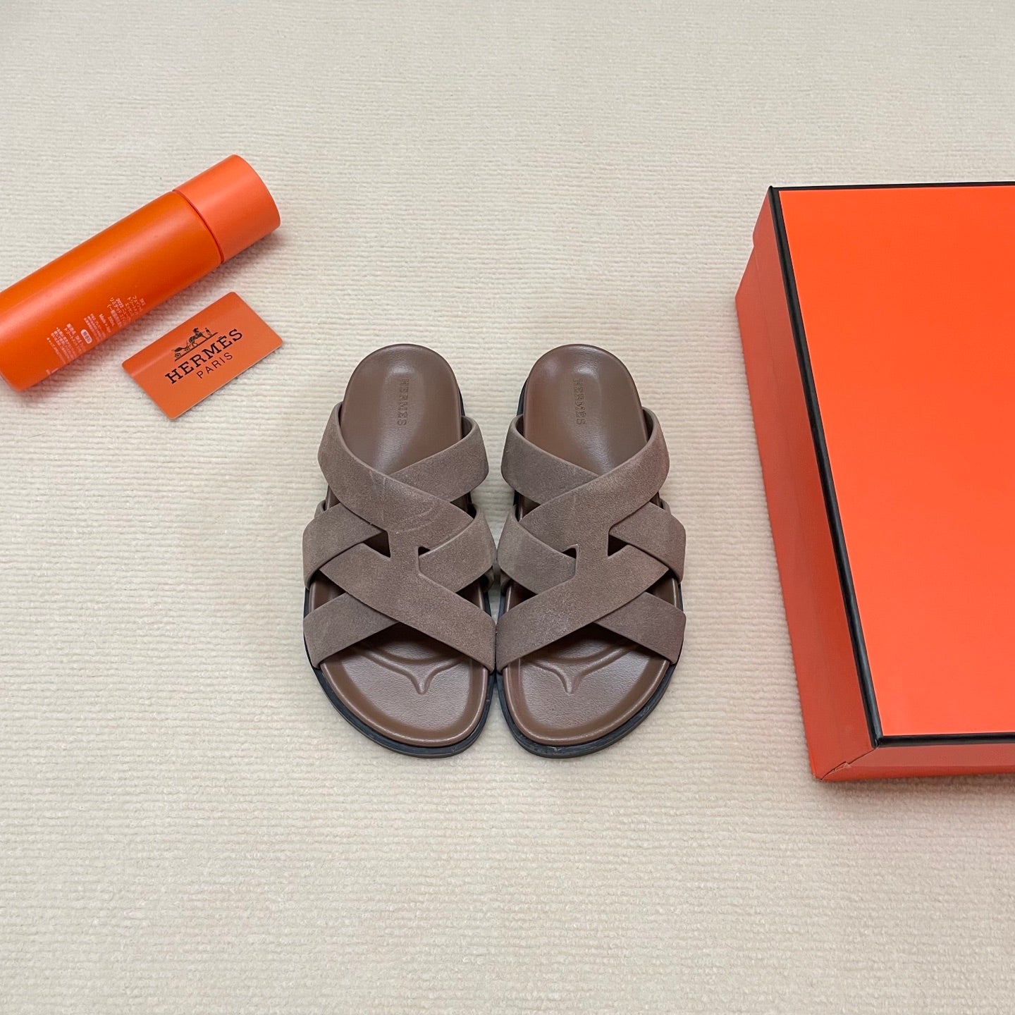 Herm* 25SS Cross Roman Slippers