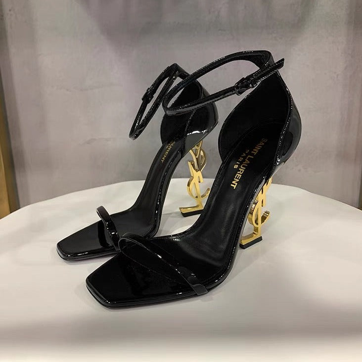 YS*   sexy monogrammed heels