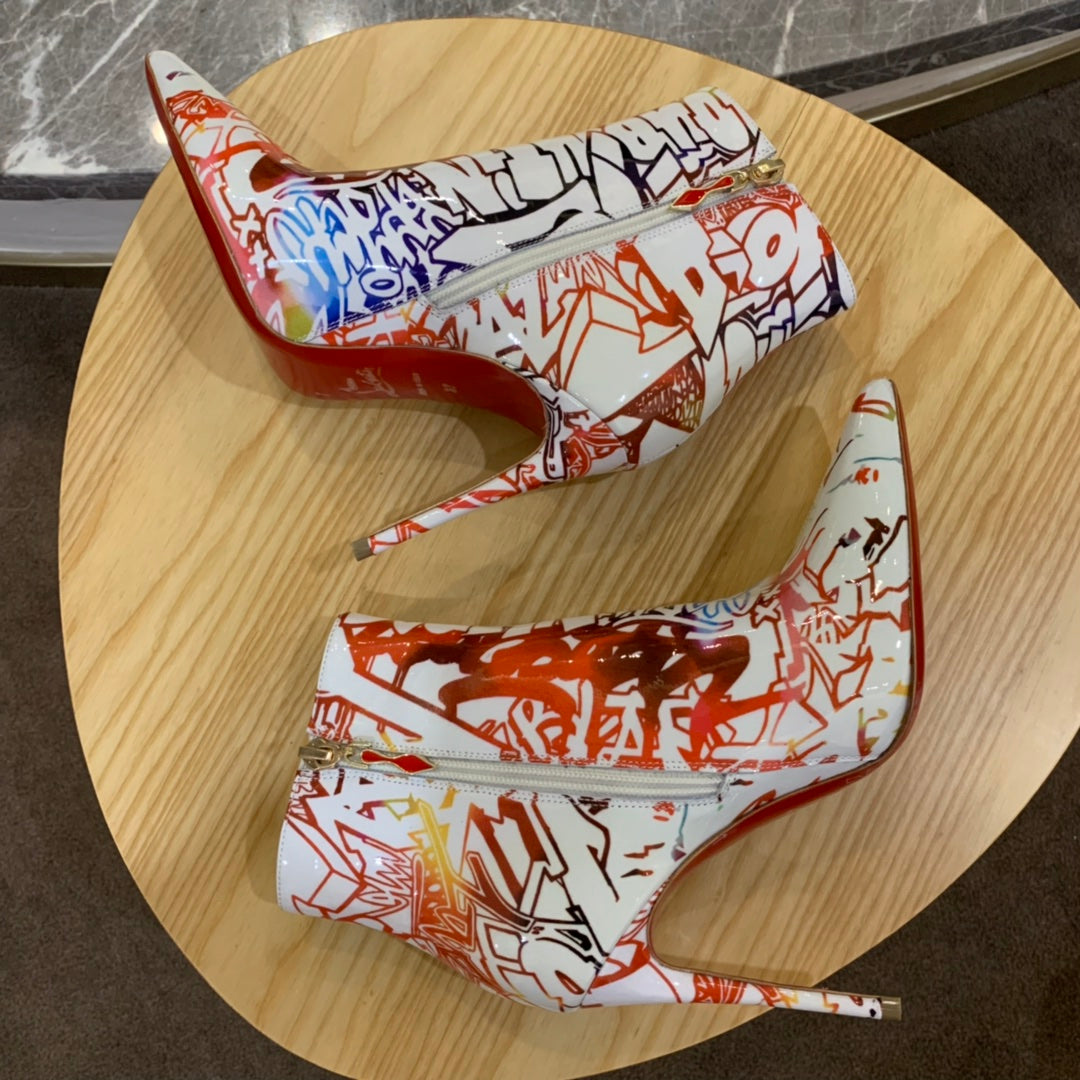 Christi** Loubout** new latest printed leather VIP1:1