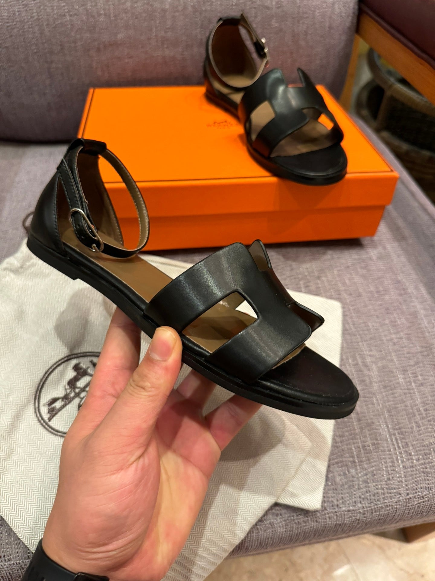 Paired with new 24H sandals