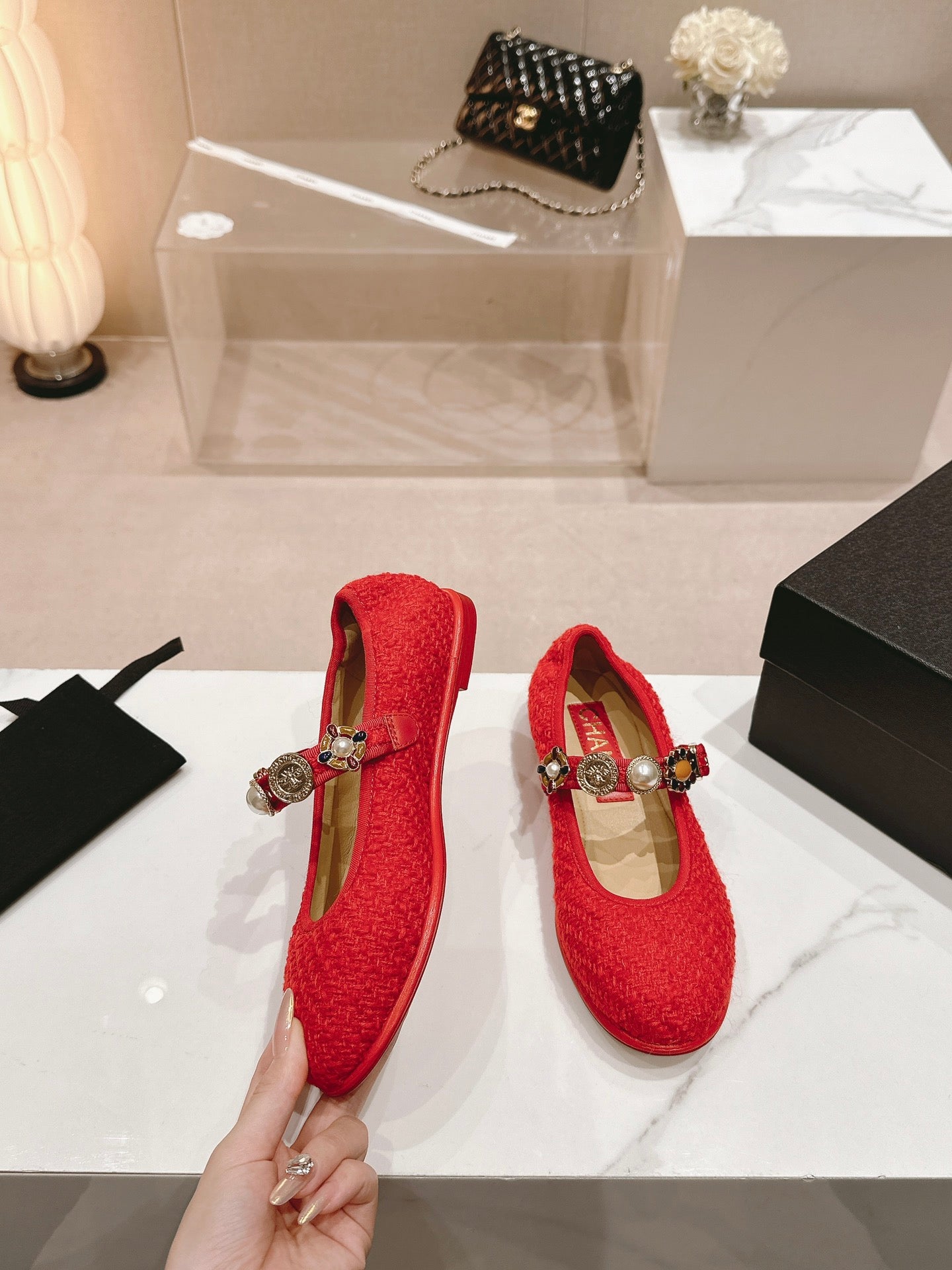 Handmade Chanel 2024 SS Flat Shoes VIP1:1