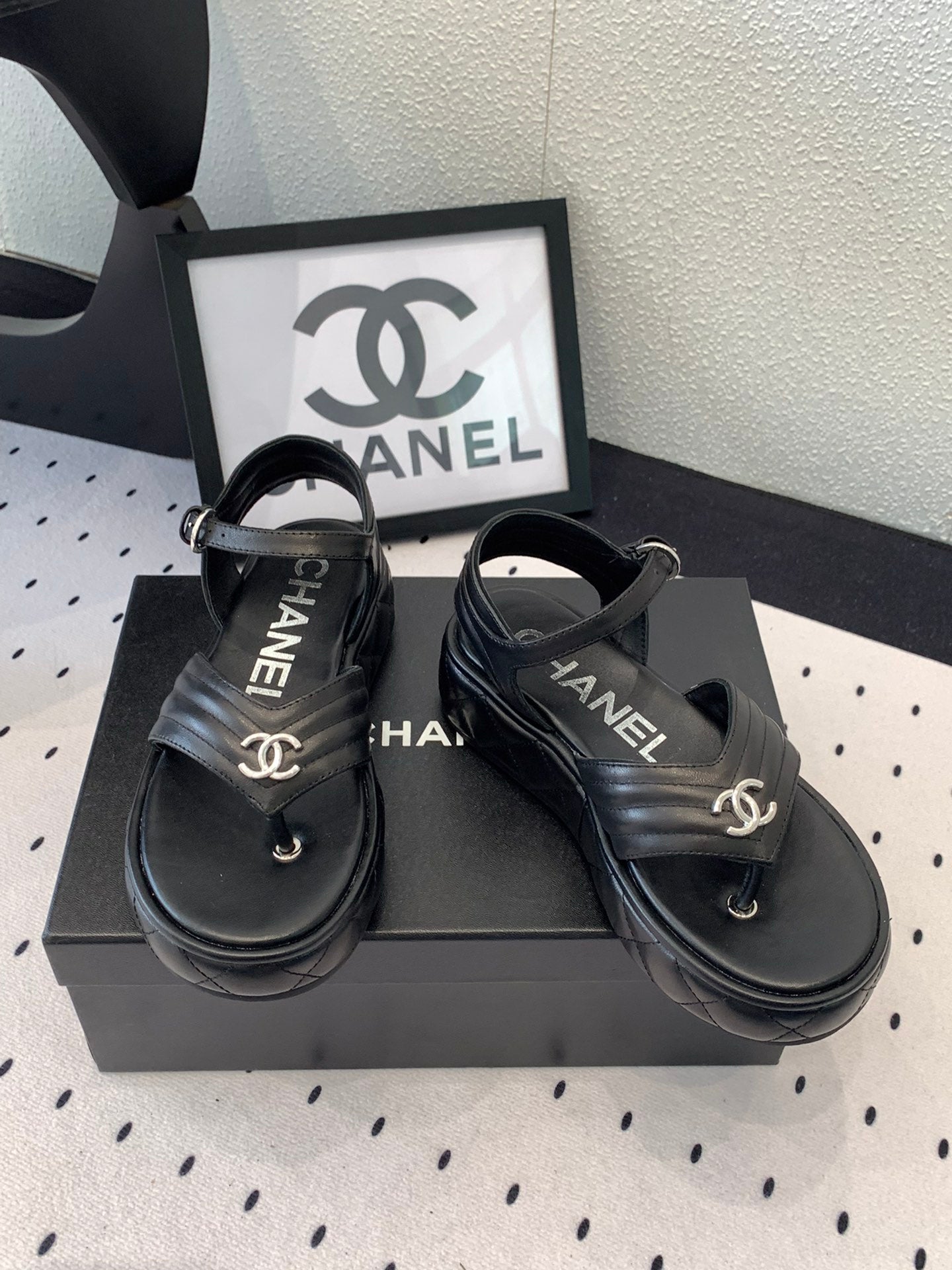 Early Spring Platform Sandals CHANE*｜VIP1:1