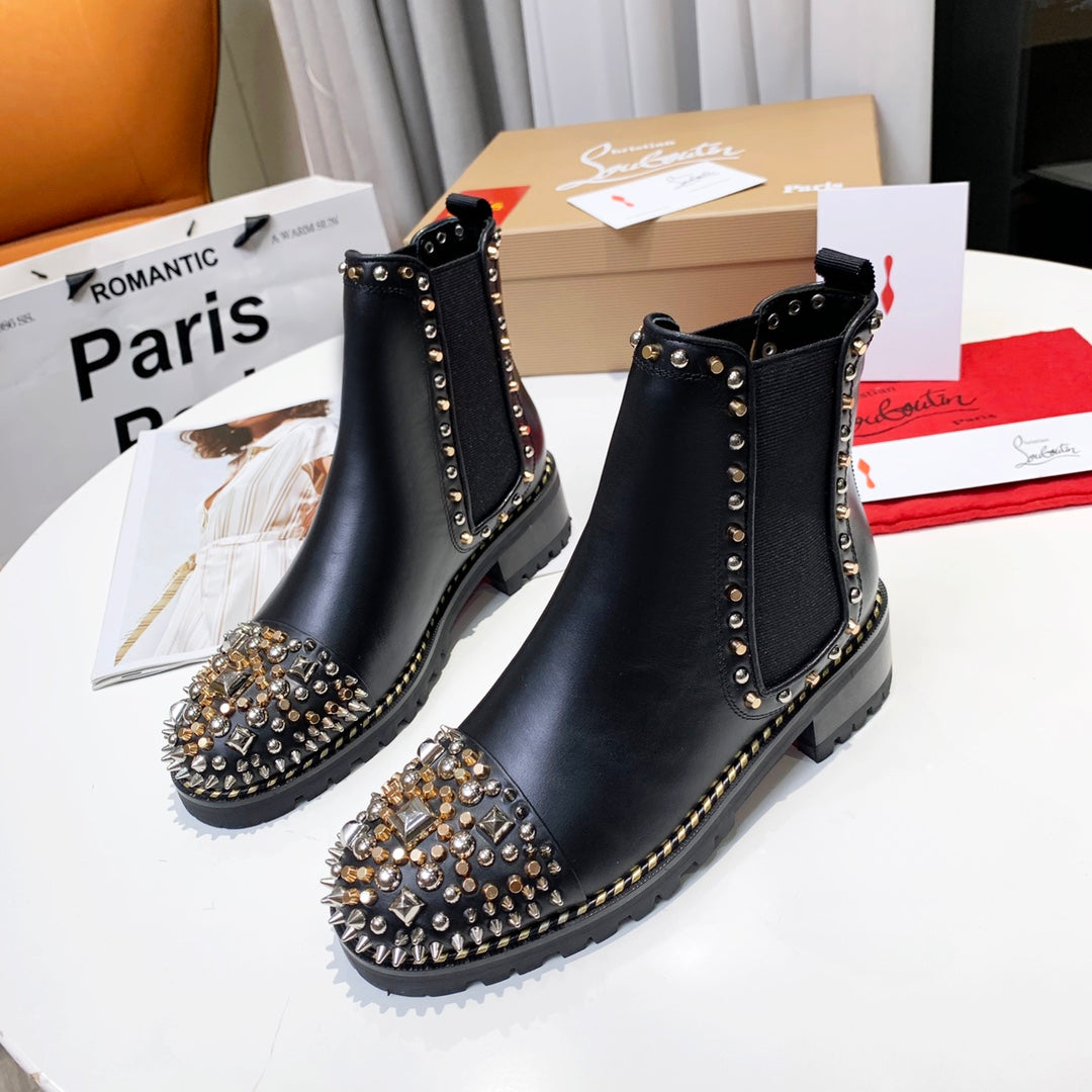 Christian Louboutin* new 1: 1 VIP autumn and winter toe rivet design