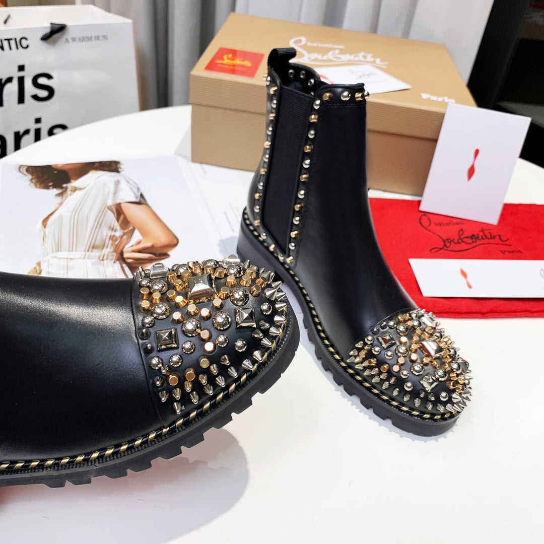 Christian Louboutin* new 1: 1 VIP autumn and winter toe rivet design