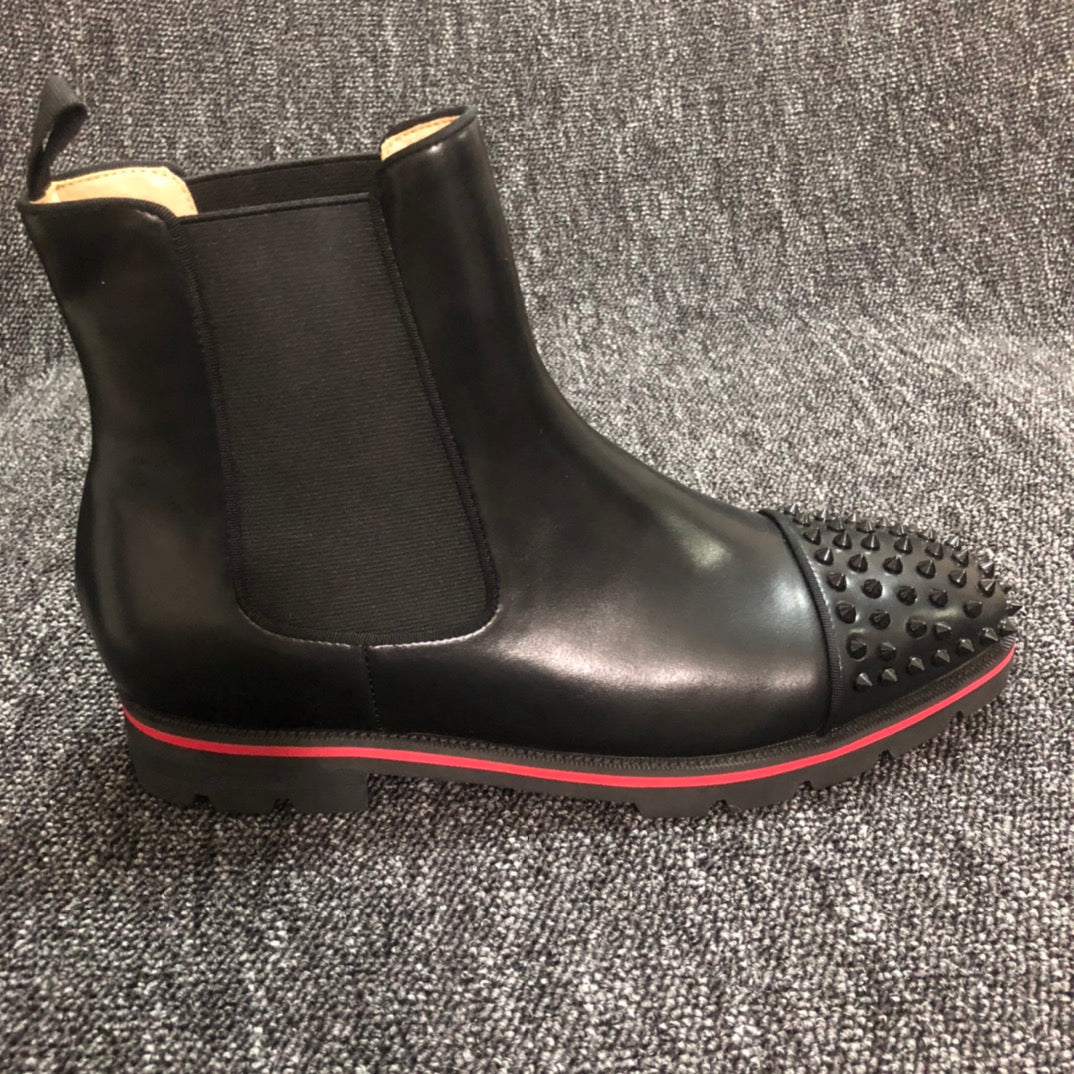 Christian Louboutin* new red-soled high-top casual shoes