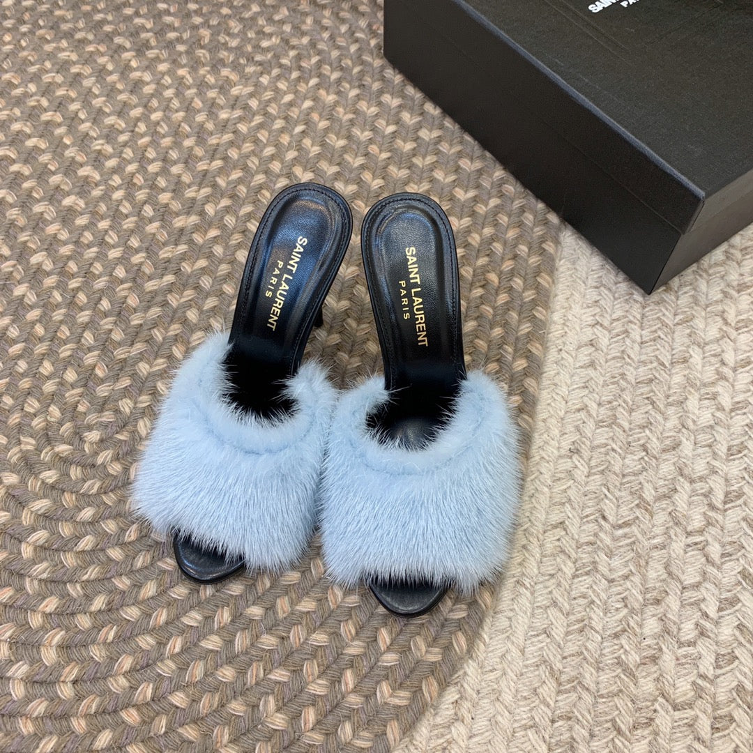 SAI**24 new mink fur slippers VIP 1:1