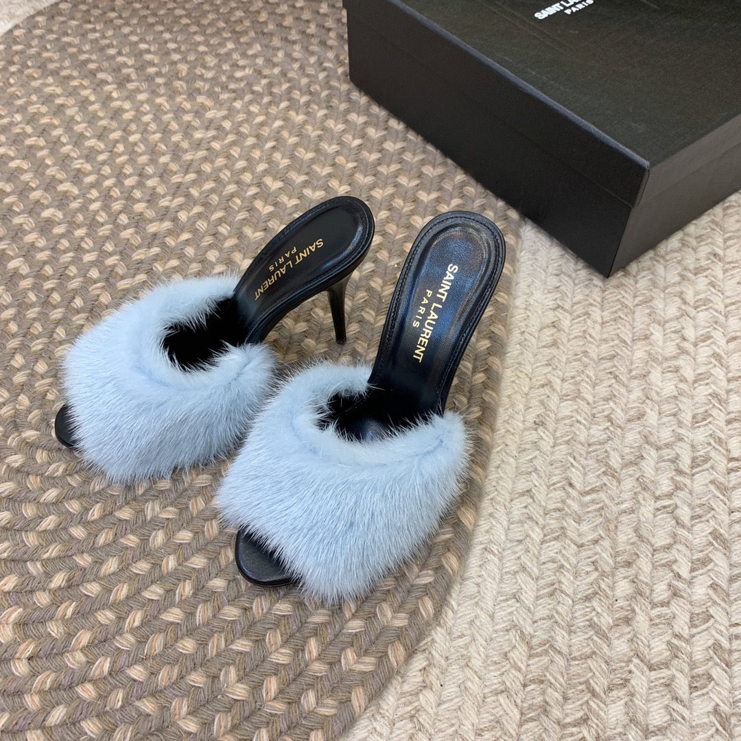 SAI**24 new mink fur slippers VIP 1:1