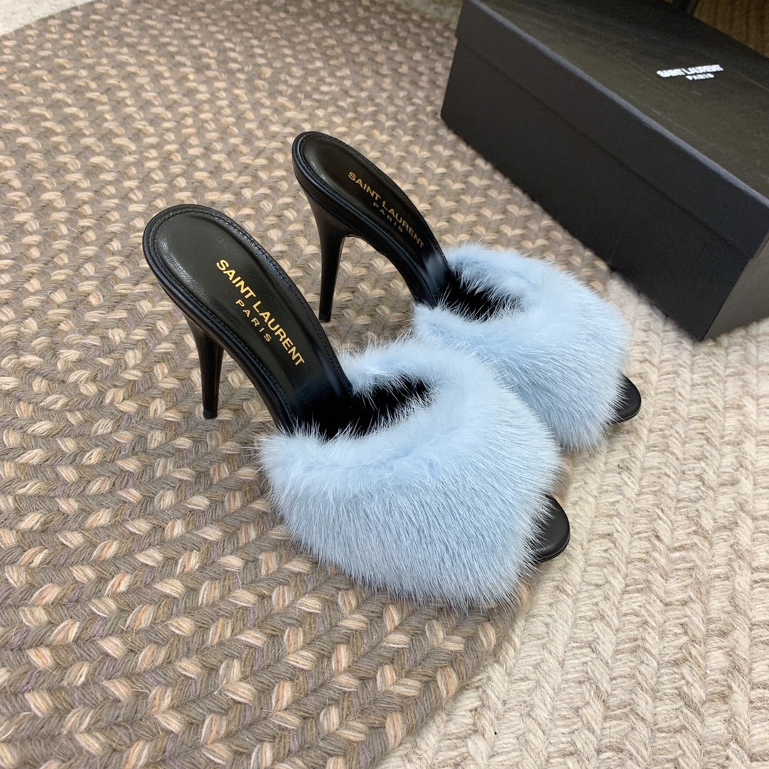 SAI**24 new mink fur slippers VIP 1:1