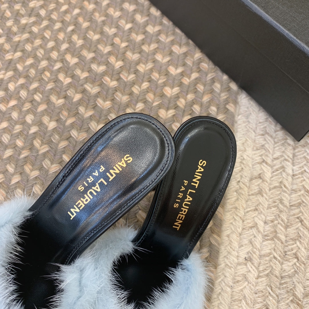 SAI**24 new mink fur slippers VIP 1:1
