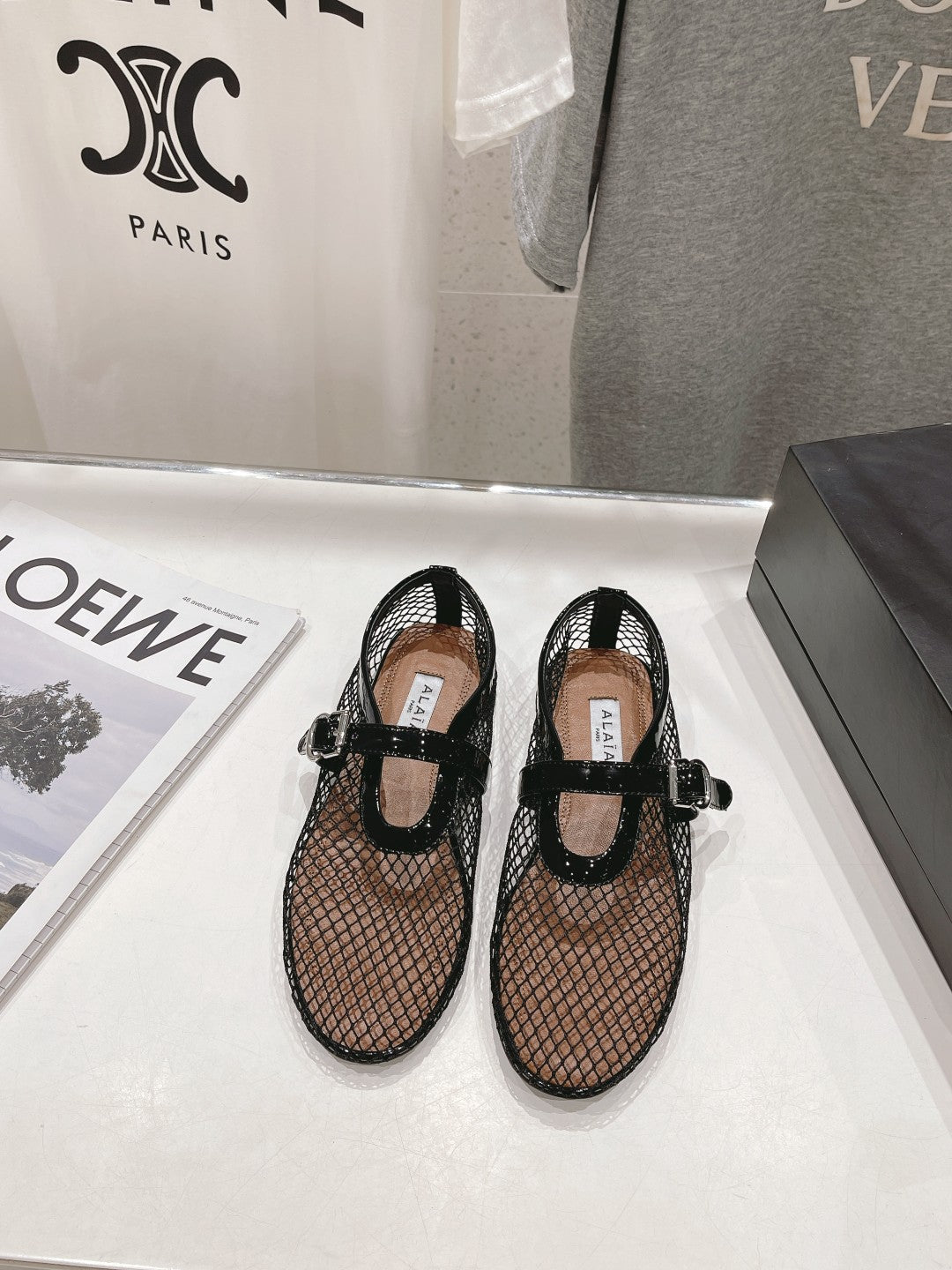 Alaia Alaia 24ss/ catwalk flat ballet shoes