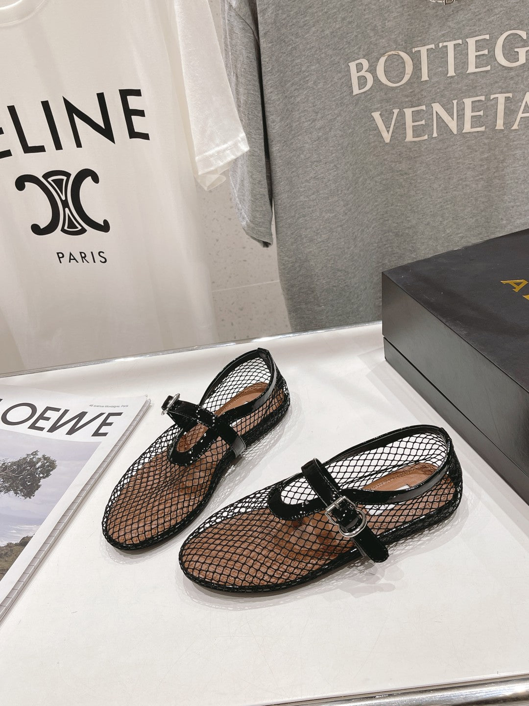 Alaia Alaia 24ss/ catwalk flat ballet shoes