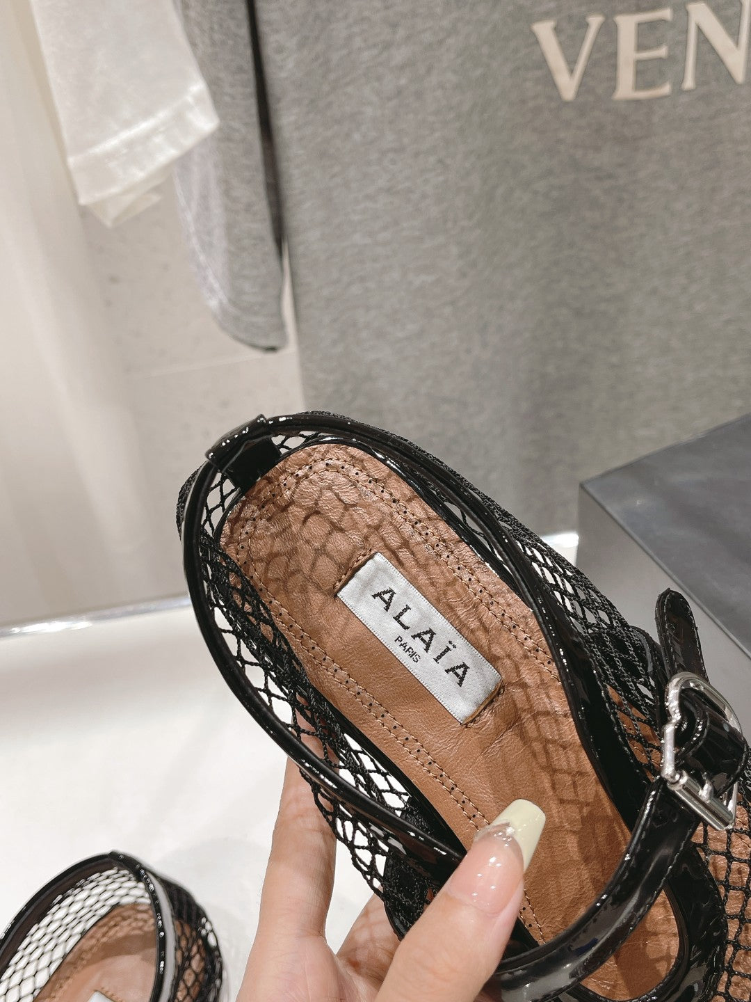 Alaia Alaia 24ss/ catwalk flat ballet shoes