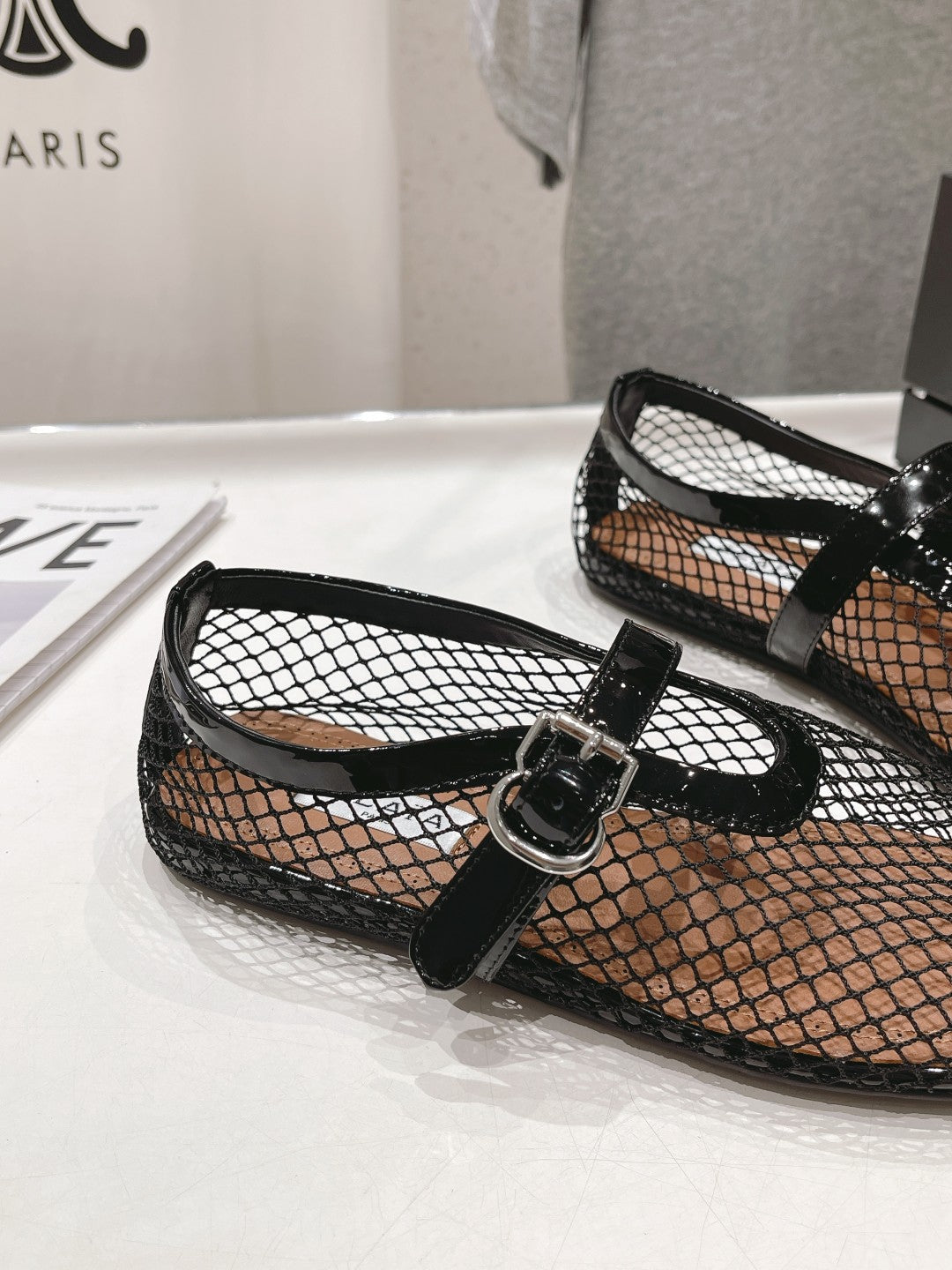 Alaia Alaia 24ss/ catwalk flat ballet shoes