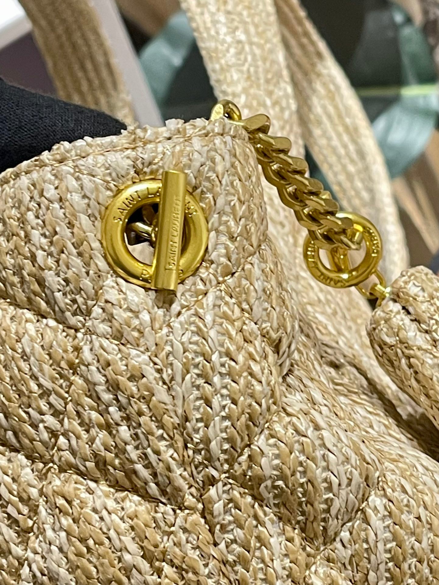 Braided tote bag Y new style