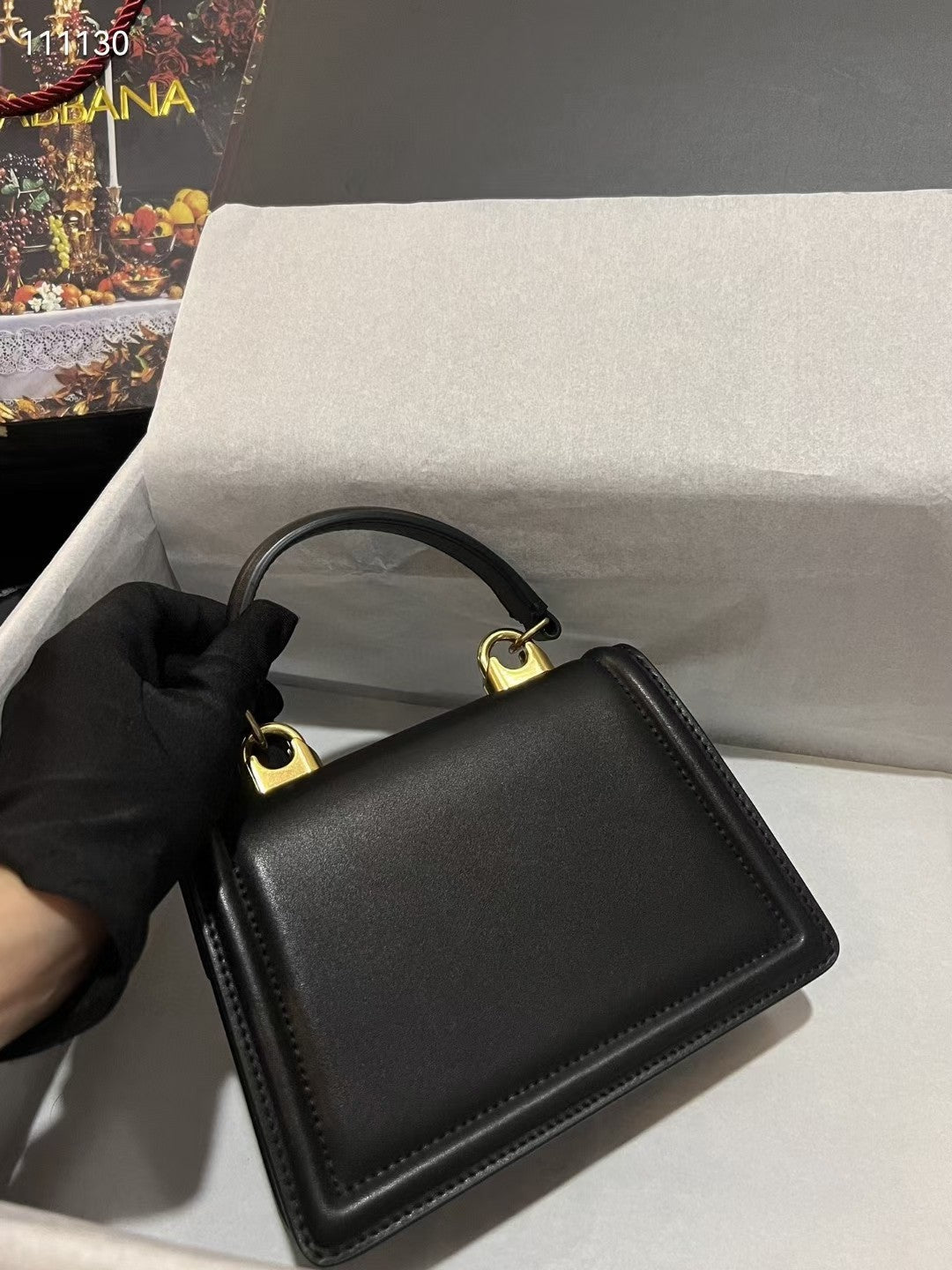 Multicolor chain DG handbag