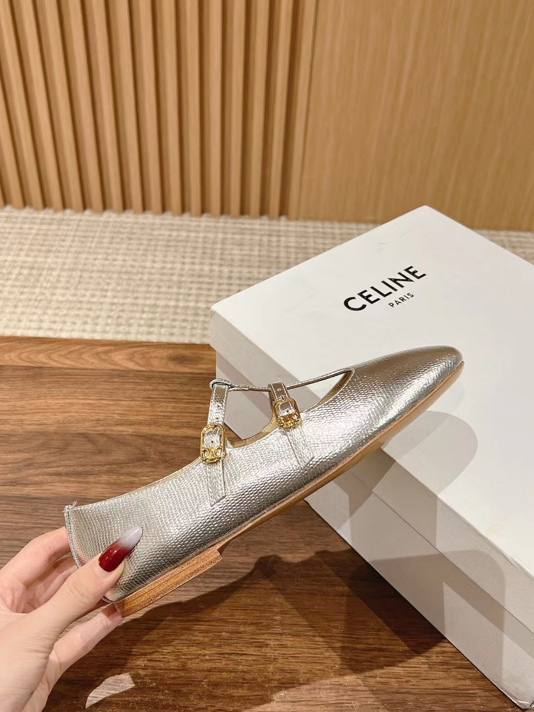 Paired with new 24CE** sandals