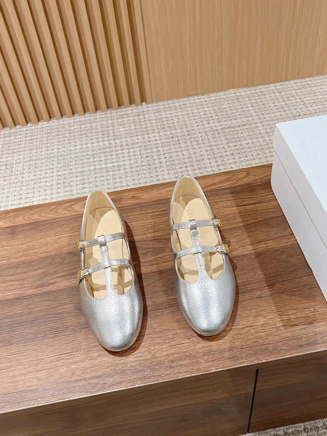 Paired with new 24CE** sandals