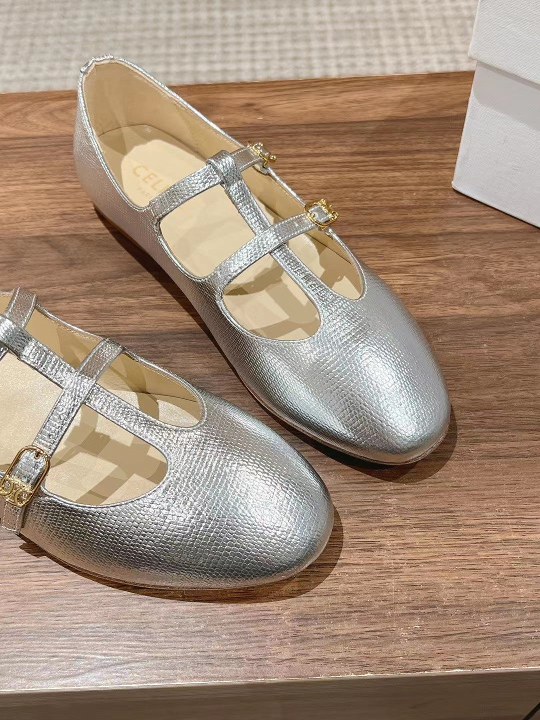 Paired with new 24CE** sandals