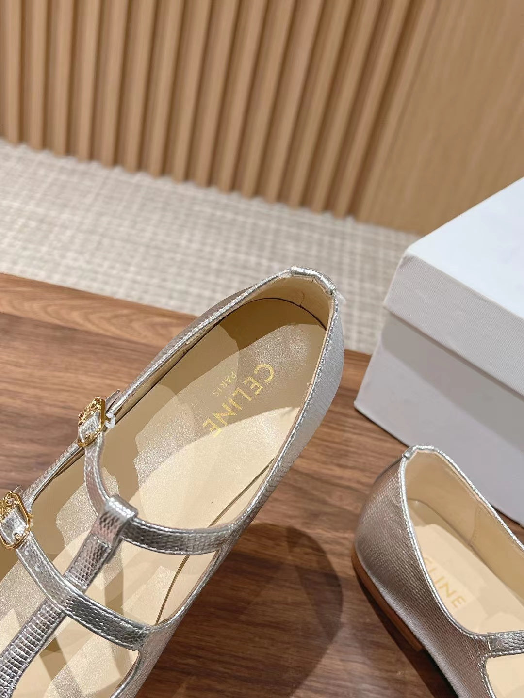 Paired with new 24CE** sandals