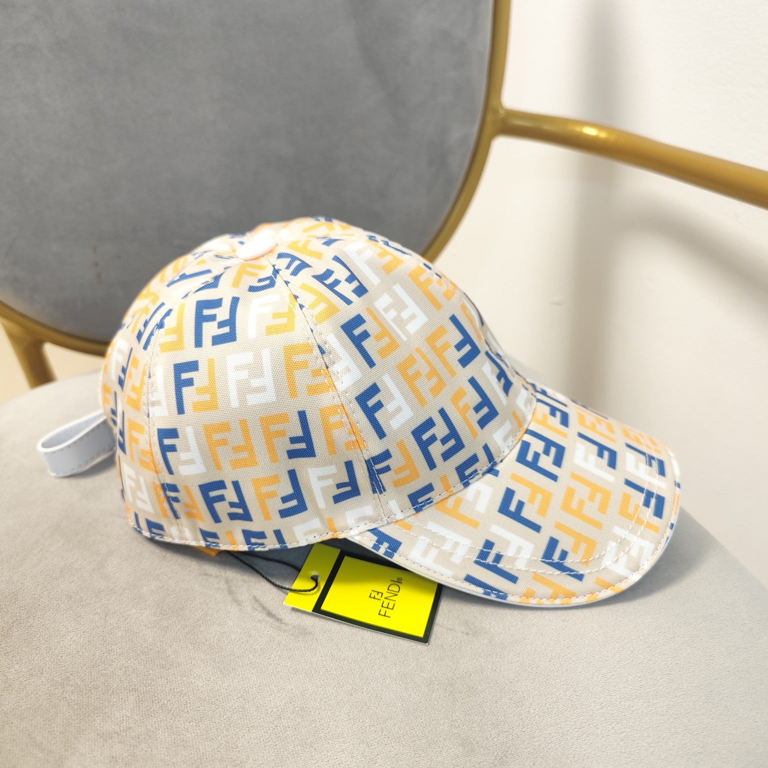 High-end 1:1 Fend1--High-version original official website same baseball cap [Fireworks]