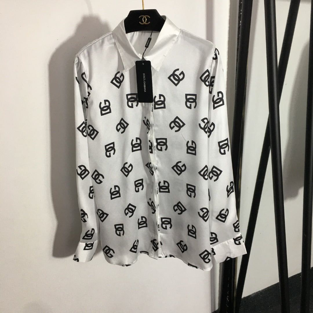 DG* new all-match shirt with letter prints07