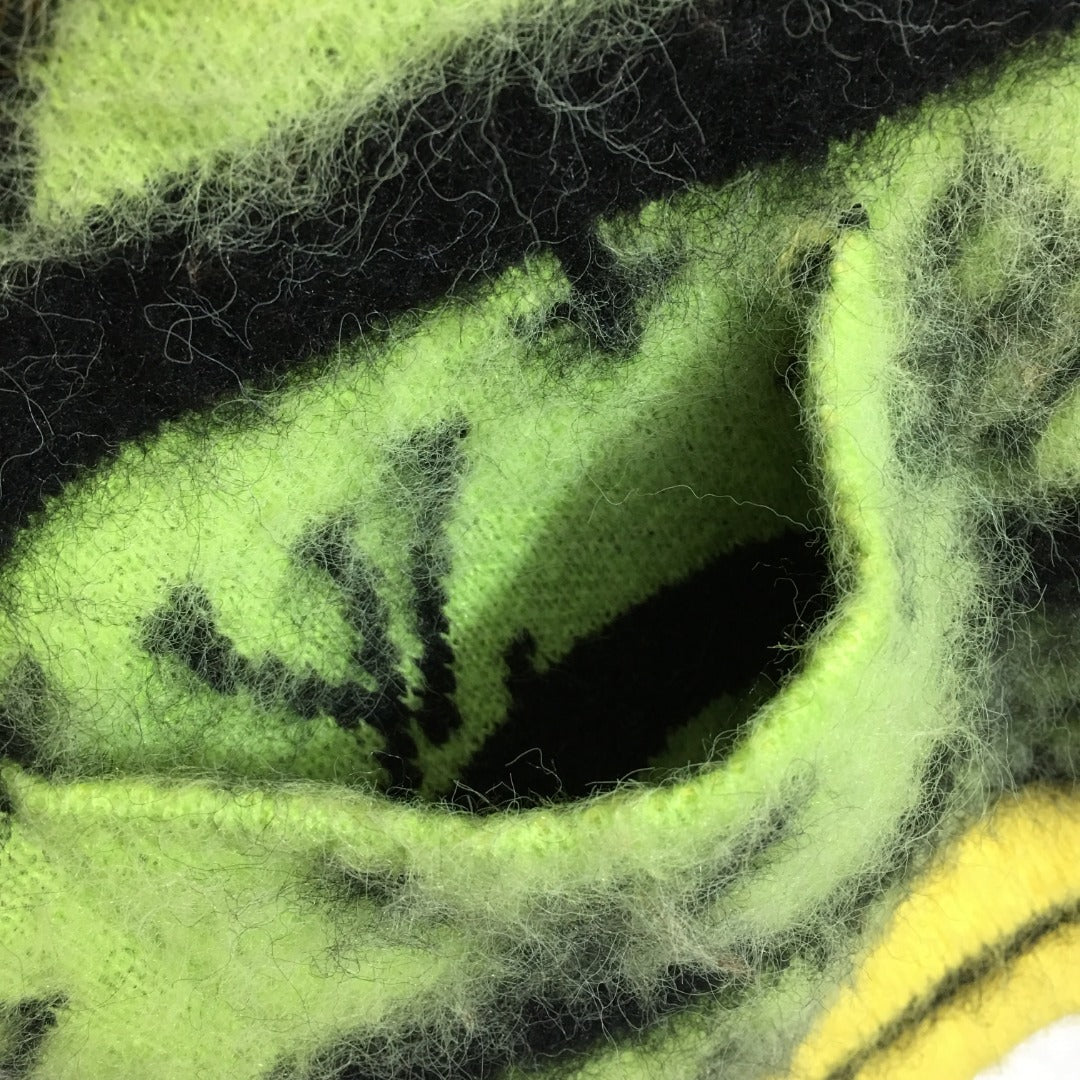 LV* new style monogram logo single-breasted V-neck long-sleeved mohair knitted cardigan jacket