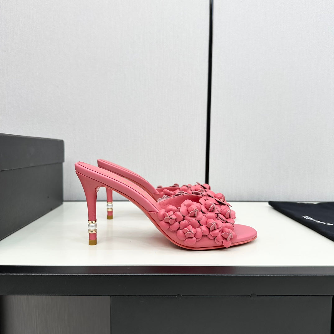 Early Autumn Flower Slippers Chanel VIP1:1