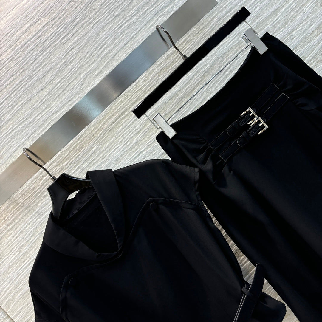 PRA* 24SS waist top + high waist skirt 1:1 VIP 8