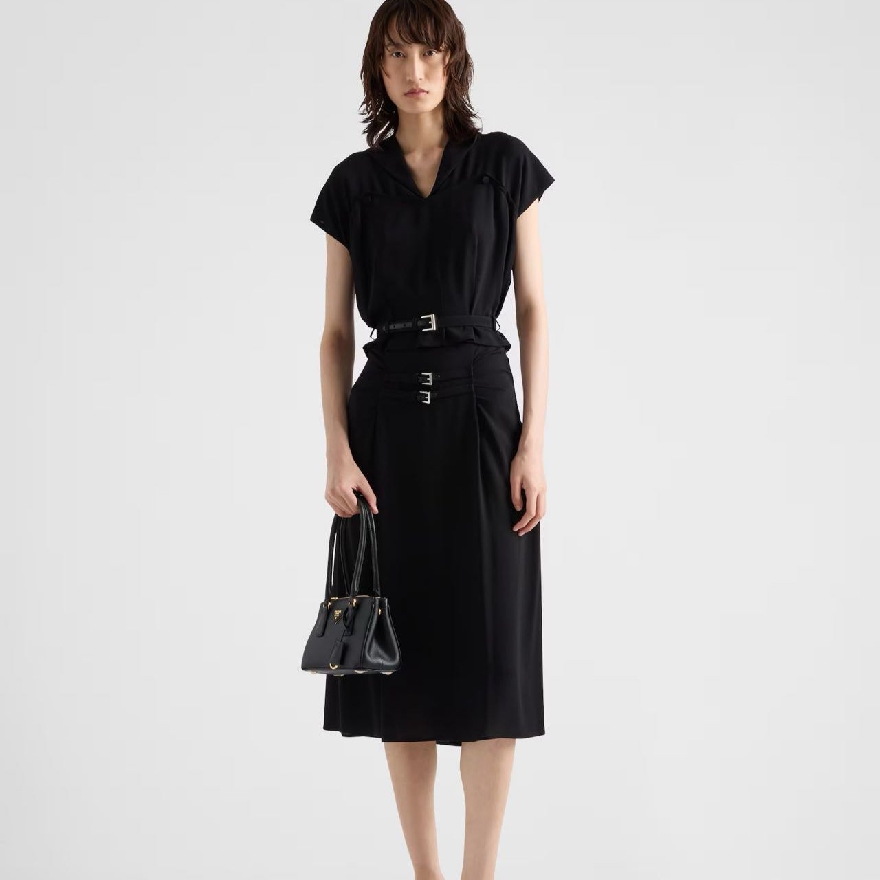 PRA* 24SS waist top + high waist skirt 1:1 VIP 8