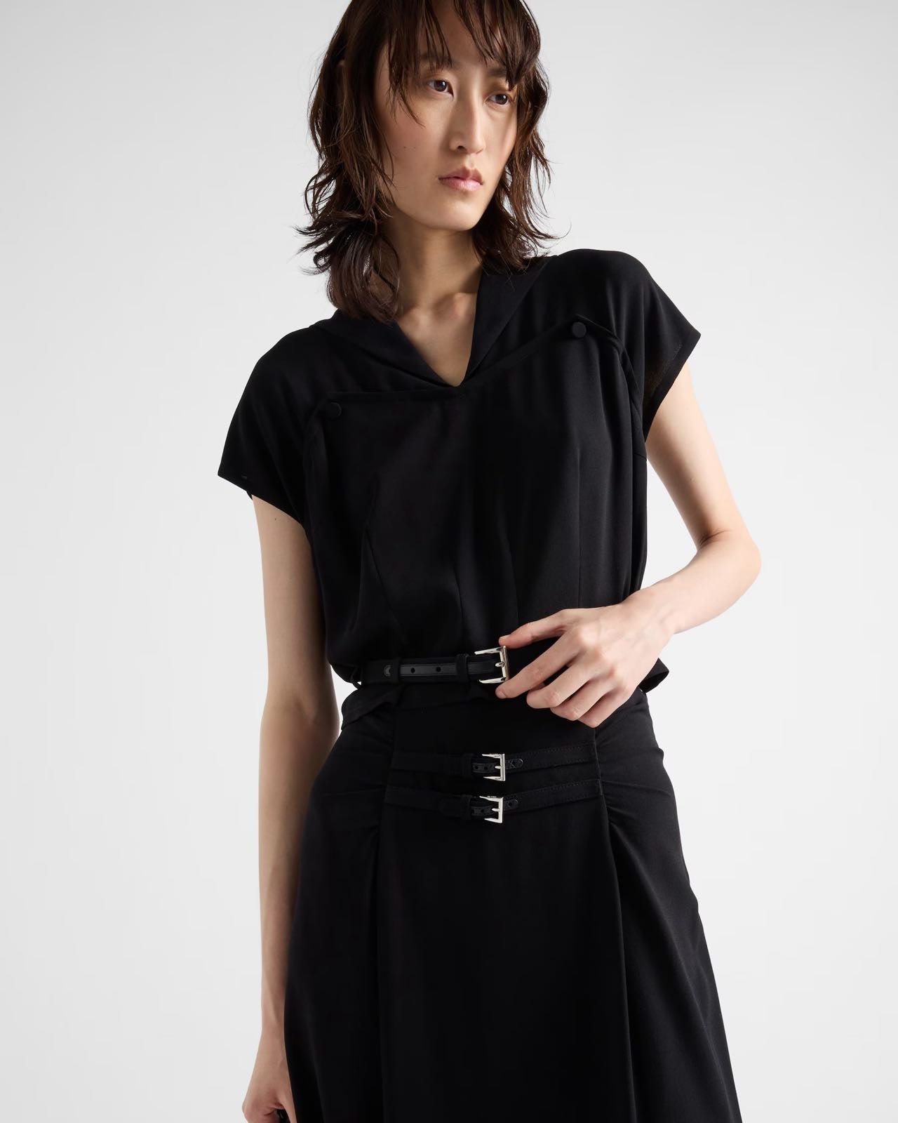 PRA* 24SS waist top + high waist skirt 1:1 VIP 8