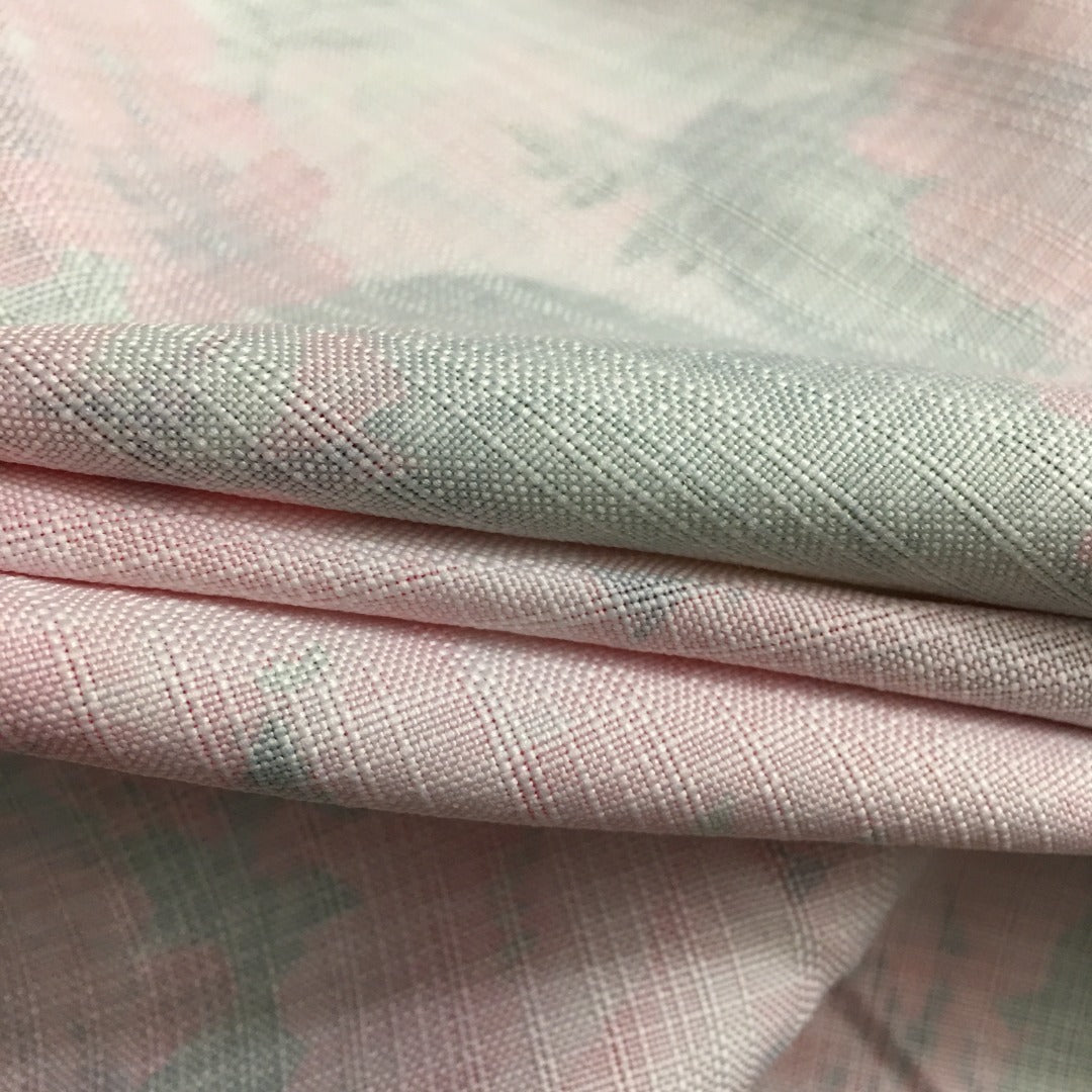 Zimmerma** new style temperament red flower print stand collar long sleeve dress with belt