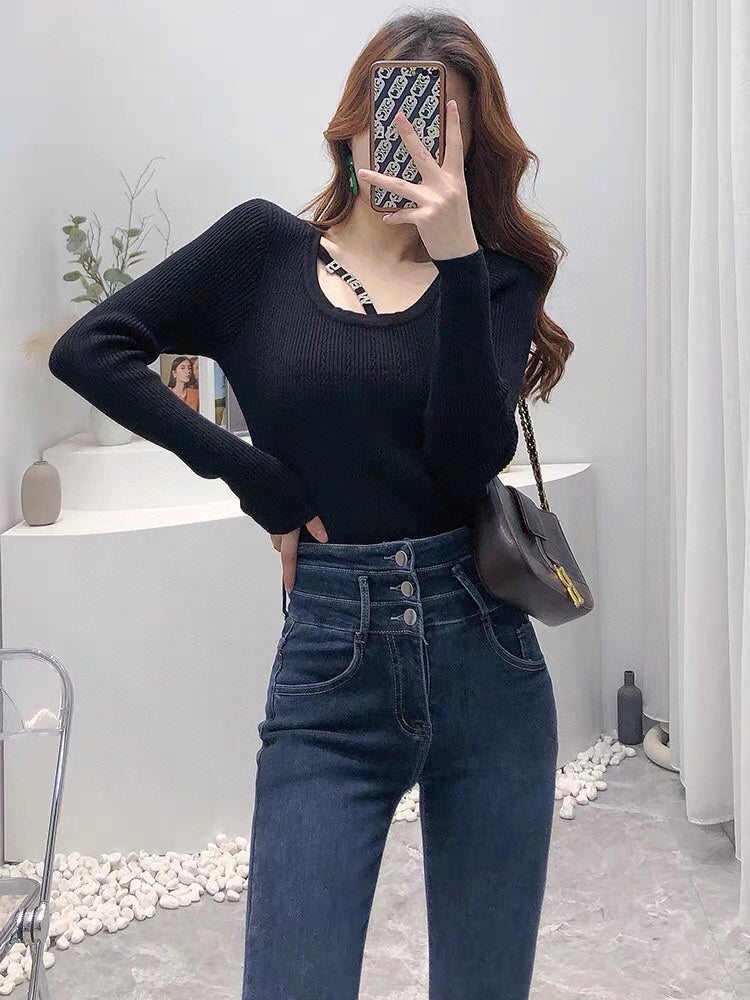 alexander wa** knitted top