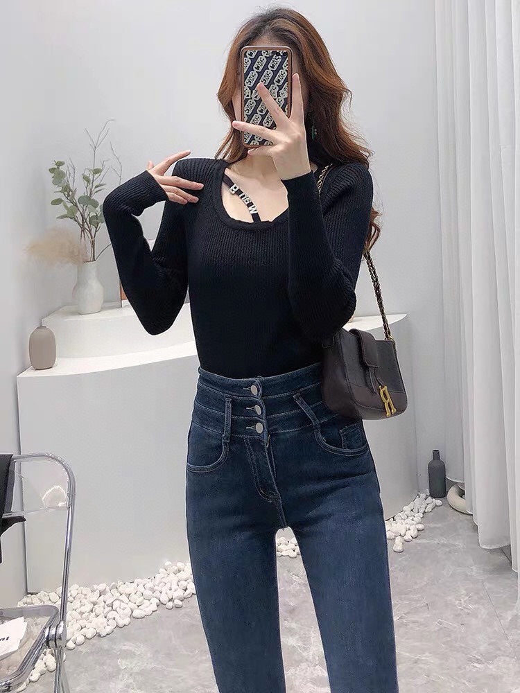 alexander wa** knitted top