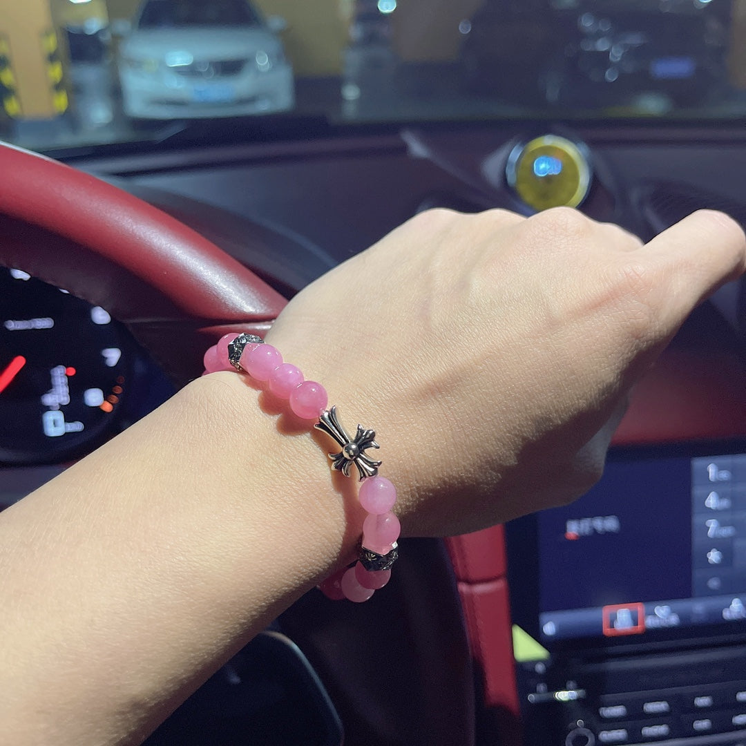 Chrome He**Natural Bracelet