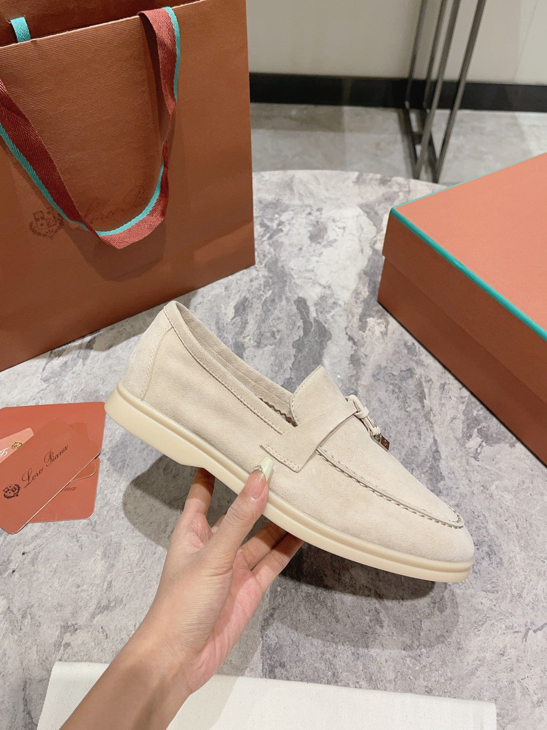 Loro Pian* Classic British Tassel Flat Loafers