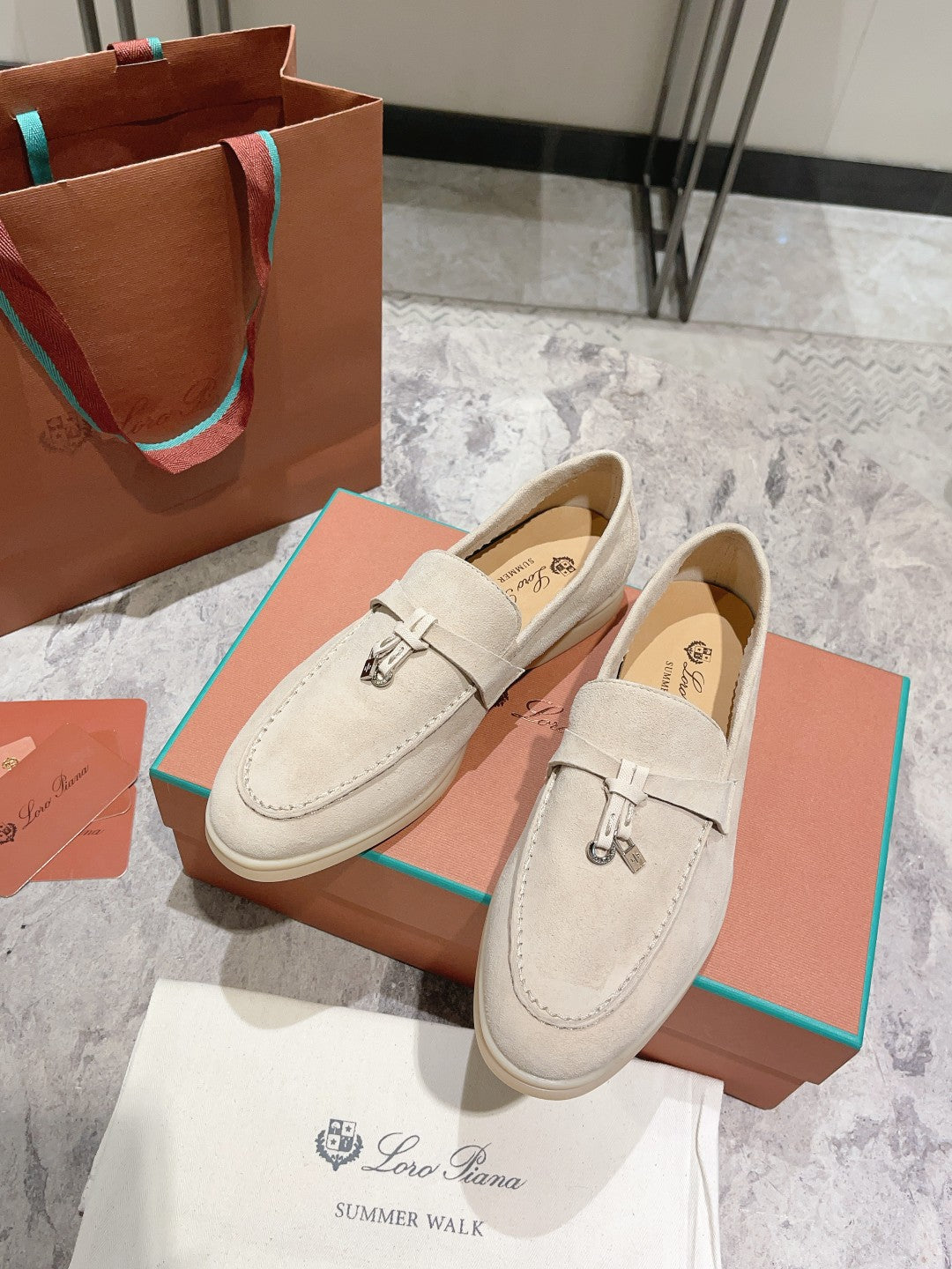 Loro Pian* Classic British Tassel Flat Loafers