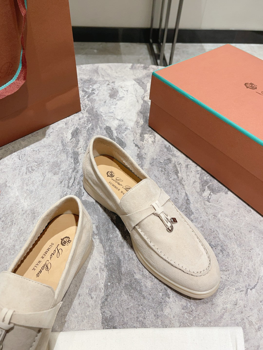 Loro Pian* Classic British Tassel Flat Loafers