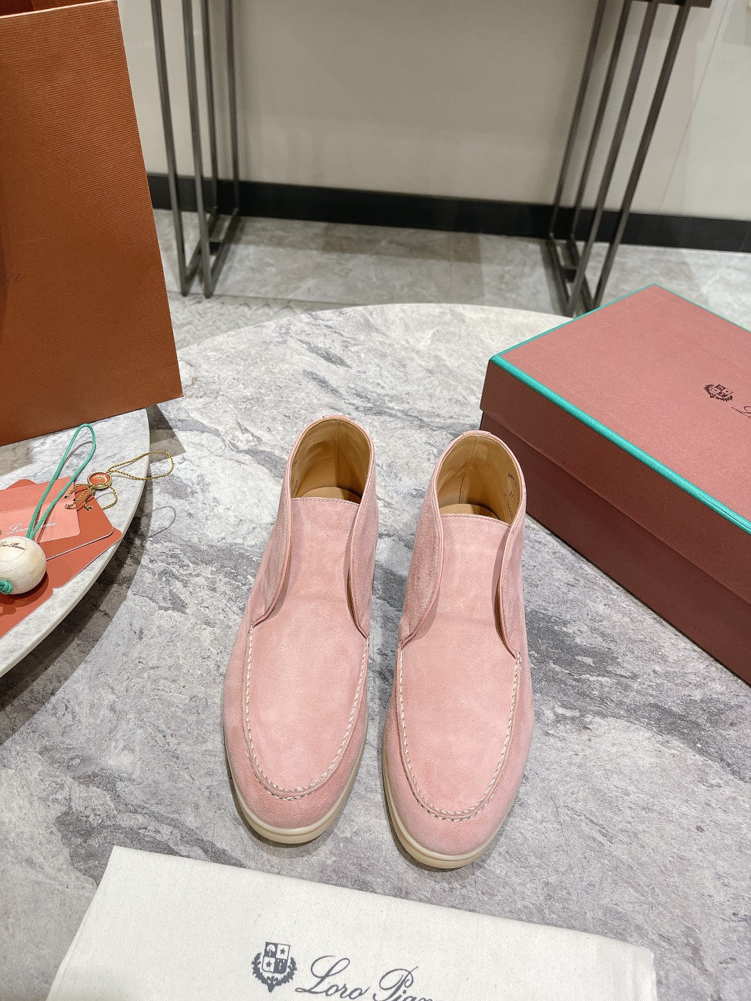 Loro Pia**/ Top quality classic British style tassel flat loafers VIP1:1