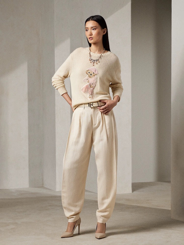 Ralph Lau** Bear Apricot Sweater