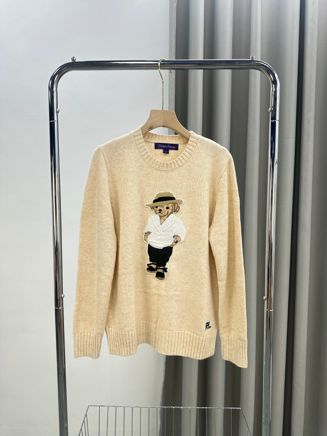 Ralph Lau** Bear Apricot Sweater