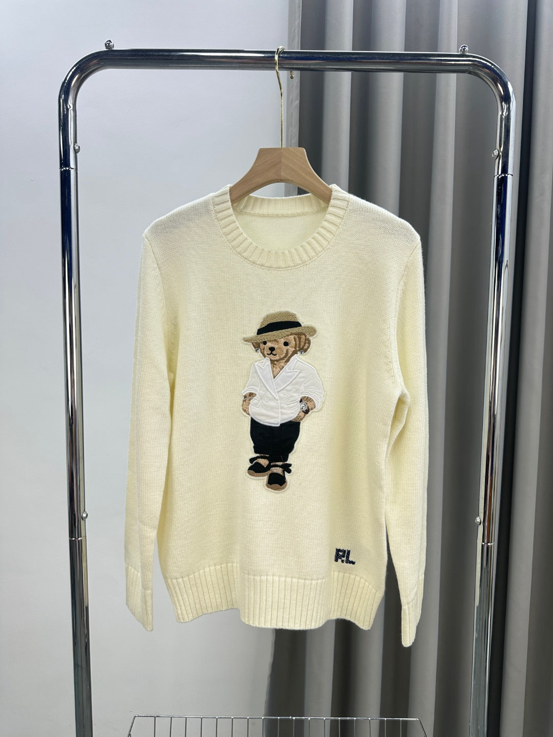 Ralph Lau** Bear Apricot Sweater