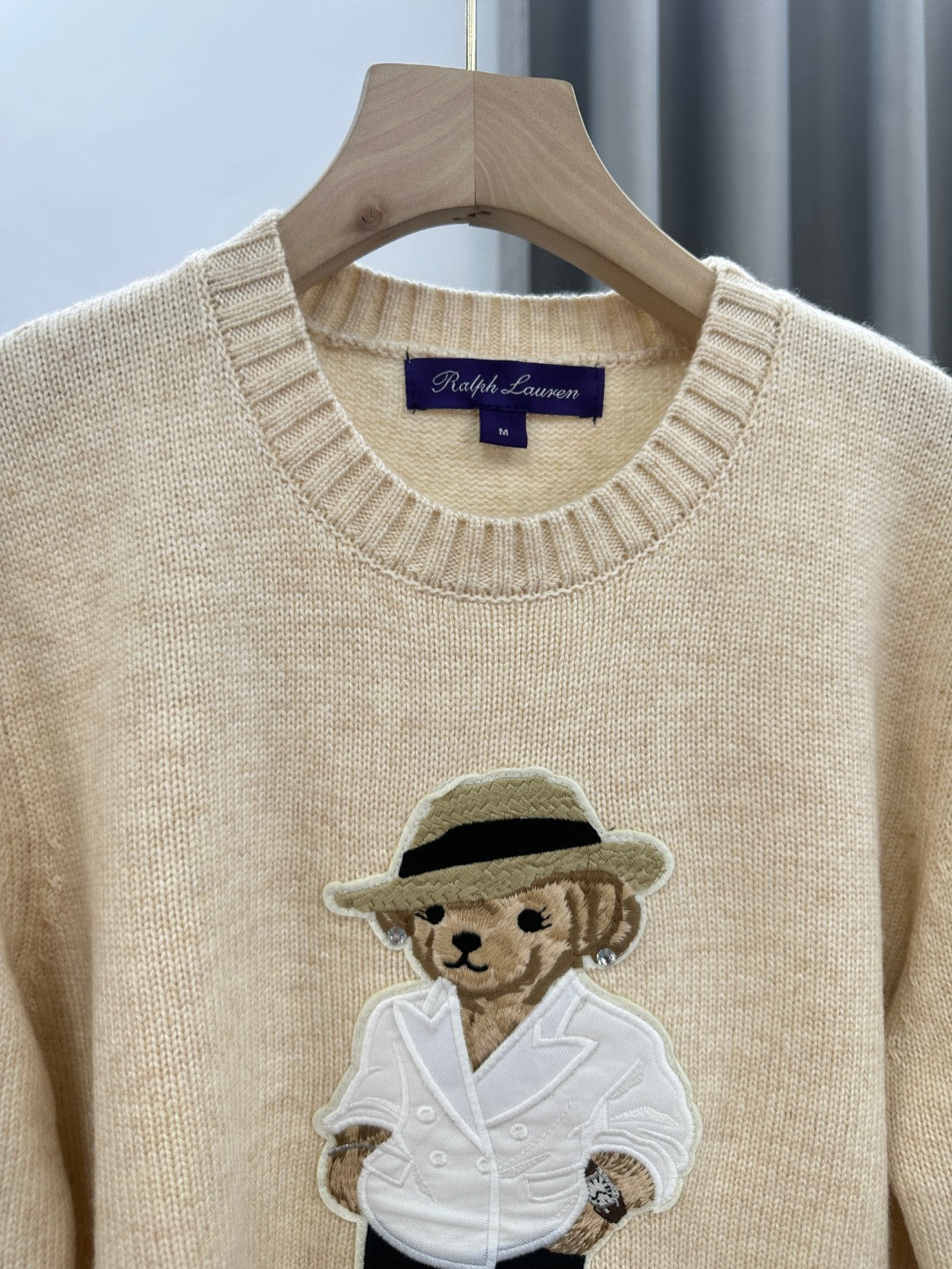 Ralph Lau** Bear Apricot Sweater